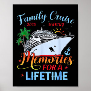Poster Croisière en famille 2025 Vacances croisière jumel