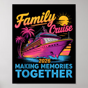 Poster Croisière en famille 2026 vacances de croisière en