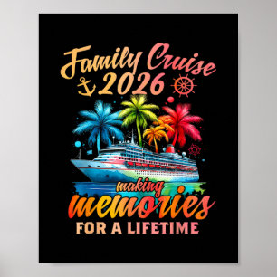 Poster Croisière en famille 2026 Vacances de croisière en