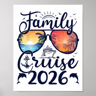 Poster Croisière en famille 2026 Vacances d'été en famill