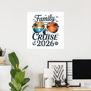 Poster Croisière en famille Vacances d'été 2026