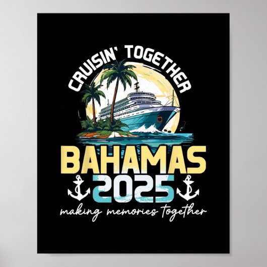 Poster Croisière ensemble Bahamas 2025 (Devant)