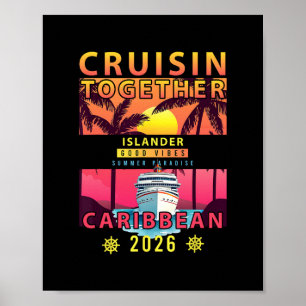 Poster Croisière ensemble dans les Caraïbes 2026 Ami Fami