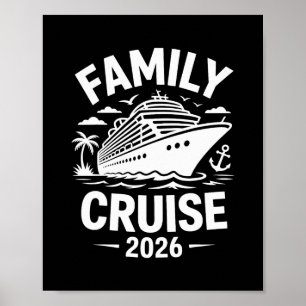 Poster Croisière familiale 2026 Correspondance de croisiè
