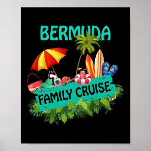 Poster Croisière familiale aux Bermudes