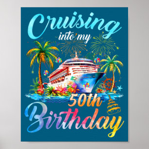 Poster Croisière familiale pour les 50 ans d'Into Cruisin