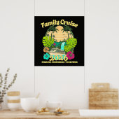 Poster Croisière familiale vacances 2026 (Cuisine)