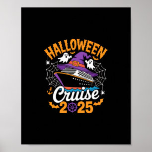 Poster Croisière Halloween 2025 Aventurier de la mer amus