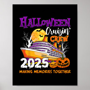 Poster Croisière Halloween pour créer des souvenirs en fa