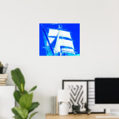 Poster Croisière Imaginaire (Bureau à domicile)