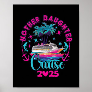 Poster Croisière mère fille 2025 Famille maman fille Ma