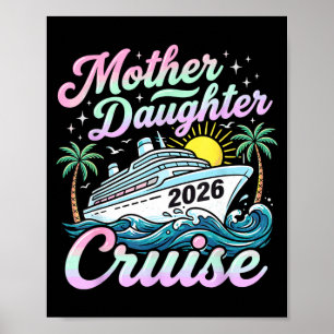 Poster Croisière mère fille 2026 en famille en croisière