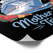 Poster Croisière mère fils 2026 vacances tenue de famille (Coin)