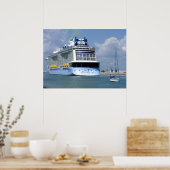 Poster Croisière Ouest Voilier Est (Cuisine)