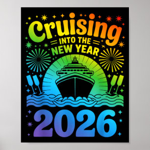 Poster Croisière pour le Nouvel An 2026 Croisière de Fier