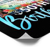 Poster Croisière Pour Mes 50 Ans Famille Croisière 50 Bi (Coin)