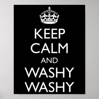 Poster Croisière Washy Washy