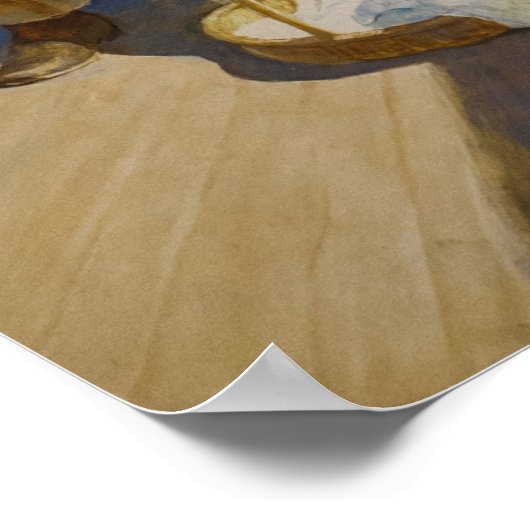 Poster Croisières par Newell Convers Wyeth (Coin)