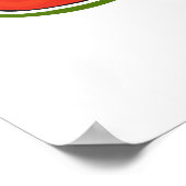 Poster Croissance, Acheter, Manger Bio (Coin)