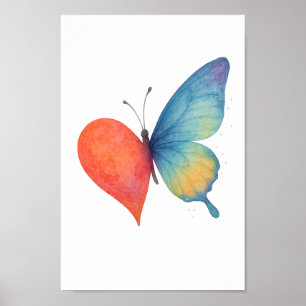 Poster Croissance par le changement dans votre coeur