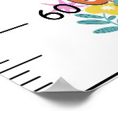 Poster Croissance personnalisée prend du temps Graphique (Coin)