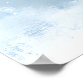 Poster Croissant de Lune Tricot Cozy (Coin)