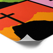 Poster Croix (Coin)