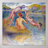 Poster Croix - Bathers, 1902 (Devant)