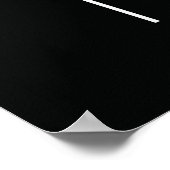 Poster Croix blanche (Coin)