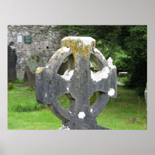 Poster Croix celtique
