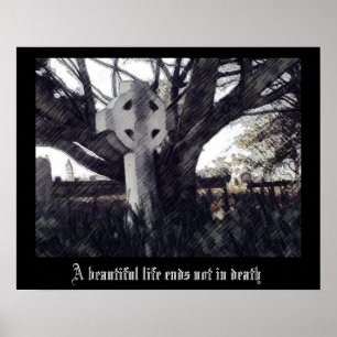 Poster Croix celtique