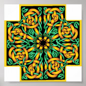 Poster Croix celtique 2 (Devant)