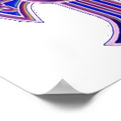 Poster Croix celtique 2 violet (Coin)
