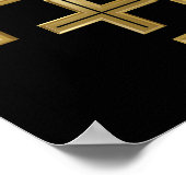 Poster Croix chrétienne (Coin)