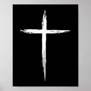 Poster Croix chrétienne Chrétiens Hommes Femmes Jésus-Chr