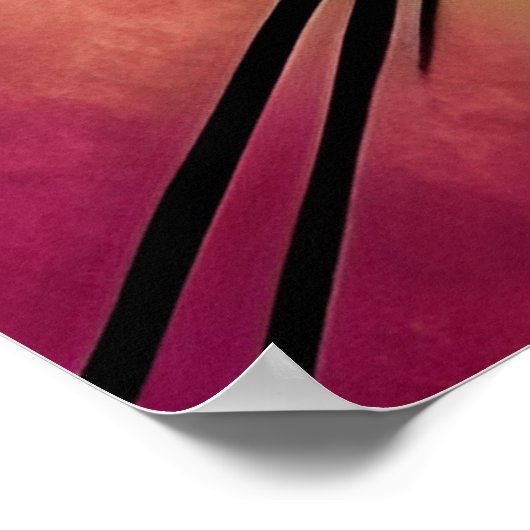 Poster Croix chrétienne de Pâques (Coin)