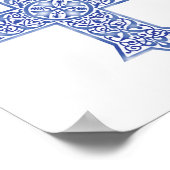 Poster Croix copte (Coin)