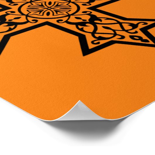 Poster Croix copte (Coin)