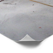 Poster Croix dans le sable (Coin)