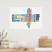 Poster Croix de Jésus (Cuisine)