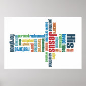 Poster Croix de Jésus (Devant)