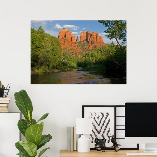 Poster Croix de Red Rock 4164 (Bureau à domicile)