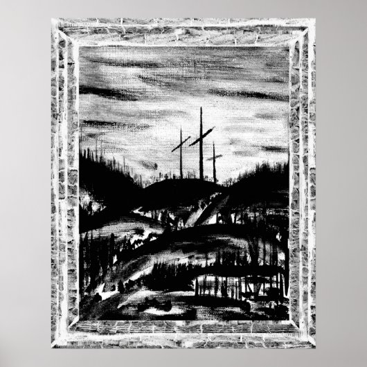 Poster Croix de repos (Devant)