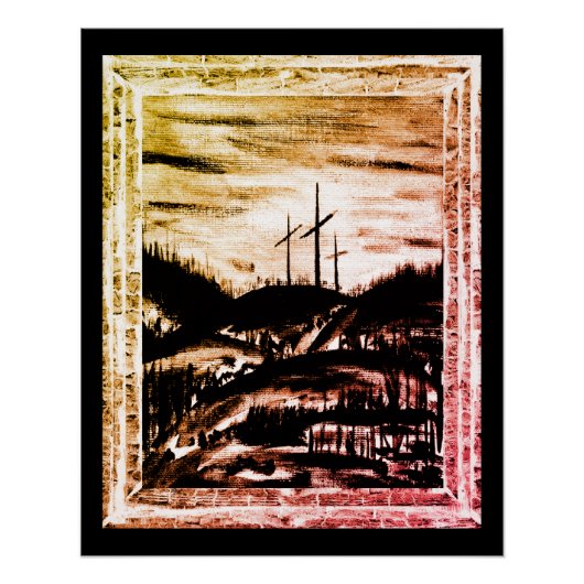 Poster Croix de repos (Devant)