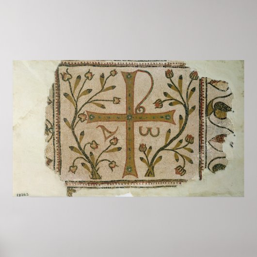 Poster Croix de Sbeitla, de la Basilique de Henchir Ali (Devant)