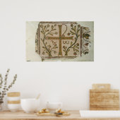 Poster Croix de Sbeitla, de la Basilique de Henchir Ali (Cuisine)