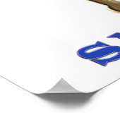 Poster Croix de Shalom (Coin)
