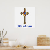 Poster Croix de Shalom (Cuisine)