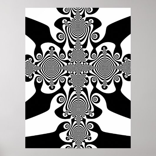 POSTER CROIX DE ZEBRA (Devant)