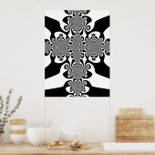 POSTER CROIX DE ZEBRA (Cuisine)